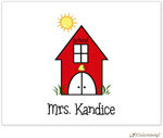 Little Lamb Design Stationery - School House