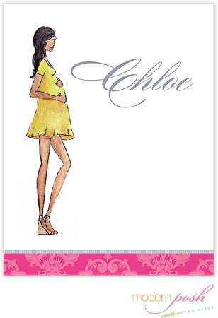 Personalized Stationery/Thank You Notes by Modern Posh - Diva - Multi-Cultural Baby Diva Personalized Stationery/Thank You Notes by Modern Posh - Diva - Multi-Cultural Baby Diva