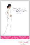 Personalized Stationery/Thank You Notes by Modern Posh - Diva - Multi-Cultural Wedding Diva