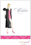 Personalized Stationery/Thank You Notes by Modern Posh - Diva - Blonde Diva Grad