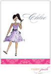 Personalized Stationery/Thank You Notes by Modern Posh - Diva - Multi-Cultural Little Diva
