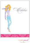Personalized Stationery/Thank You Notes by Modern Posh - Diva - Blonde Fashion Diva