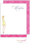 Personalized Stationery/Thank You Notes by Modern Posh - Diva - Blonde Baby Diva