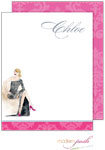 Personalized Stationery/Thank You Notes by Modern Posh - Diva - Blonde Fabulous Diva