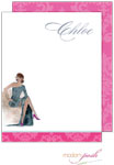 Personalized Stationery/Thank You Notes by Modern Posh - Diva - Multi-Cultural Fabulous Diva