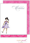 Personalized Stationery/Thank You Notes by Modern Posh - Little Diva - Multi-Cultural Little Diva