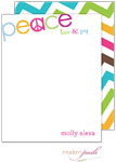 Personalized Stationery/Thank You Notes by Modern Posh - Peace