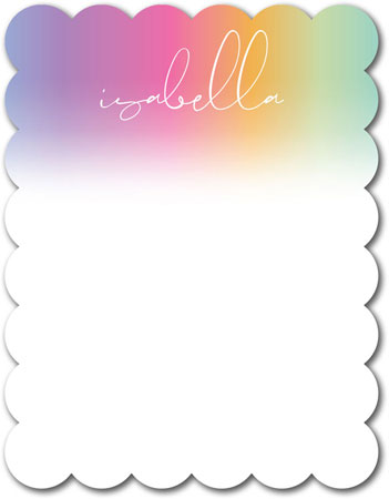 Stationery/Thank You Notes by Modern Posh - Ombre Rainbow