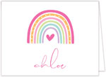 Stationery/Thank You Notes by Modern Posh - Rainbow