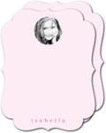 Stationery/Thank You Notes by Modern Posh - Circle Photo Pink Stationery/Thank You Notes by Modern Posh - Circle Photo Pink