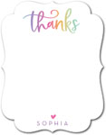 Stationery/Thank You Notes by Modern Posh - Colorful Thanks