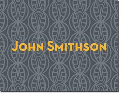 Noteworthy Collections - Stationery (Art Deco Bubbles Grey) Noteworthy Collections - Stationery (Art Deco Bubbles Grey)