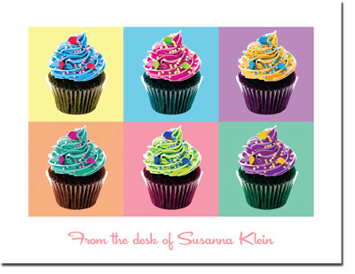Noteworthy Collections - Stationery (Artsy Cupcakes) Noteworthy Collections - Stationery (Artsy Cupcakes)
