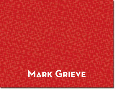 Noteworthy Collections - Stationery (4 Square Berry) Noteworthy Collections - Stationery (4 Square Berry)