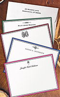 Bordered Motif Correspondence Cards by Park & Main