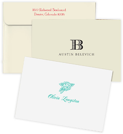 Folded Motif Correspondence Cards by Park & Main