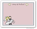 Pen At Hand Stick Figures Stationery - Wed Couple Shower 1