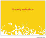 Stationery/Thank You Notes by PicMe Prints - Honeysuckle Sunshine (Folded)