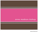 Stationery/Thank You Notes by PicMe Prints - Marquee Bubblegum (Folded)