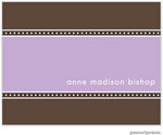Stationery/Thank You Notes by PicMe Prints - Marquee Grape (Folded)