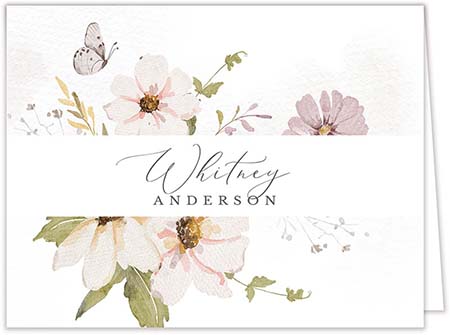 Stationery/Thank You Notes by PicMe Prints - Butterfly Dreams (Folded) Stationery/Thank You Notes by PicMe Prints - Butterfly Dreams (Folded)