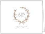 Stationery/Thank You Notes by PicMe Prints - Vita Wreath (Folded)