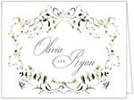 Stationery/Thank You Notes by PicMe Prints - Paradise Garden Serenade (Folded)
