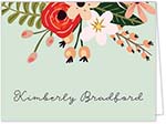 Stationery/Thank You Notes by PicMe Prints - Botanical Honeydew (Folded)
