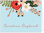 Stationery/Thank You Notes by PicMe Prints - Botanical Lagoon (Folded)