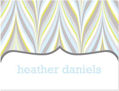 Note Cards/Stationery by Prints Charming - Shades of Blue & Grey Modern (Folded) Note Cards/Stationery by Prints Charming - Shades of Blue & Grey Modern (Folded)