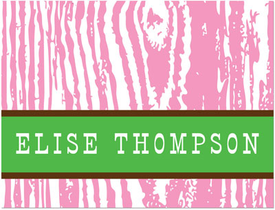 Note Cards/Stationery by Prints Charming - Pink & Green Faux Bois (Folded) Note Cards/Stationery by Prints Charming - Pink & Green Faux Bois (Folded)