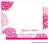 Note Cards/Stationery by Prints Charming - Pink Flower