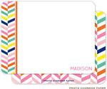 Note Cards/Stationery by Prints Charming - Modern Bright Chevron (Flat)