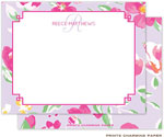 Prints Charming Note Cards/Stationery - Beautiful Lilac Floral (Flat)