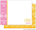 Note Cards/Stationery by Prints Charming - Coral Vintage Lace (Flat)