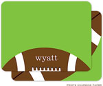 Prints Charming Note Cards/Stationery - Fun Football (Flat)