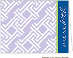 Note Cards/Stationery by Prints Charming - Lilac Side Signature (Folded)