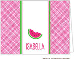 Note Cards/Stationery by Prints Charming - Wonderful Watermelon (Folded)