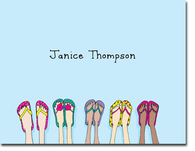 Chatsworth Robin Maguire - Stationery/Thank You Notes (5 Sandals)