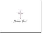 Chatsworth Robin Maguire - Stationery/Thank You Notes (Pink Cross)