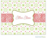 Rosanne Beck Stationery - Bella - Coral