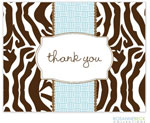 Rosanne Beck Stationery - Zebra - Blue