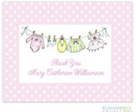 Rosanne Beck Stationery - Little Clothes - Pink