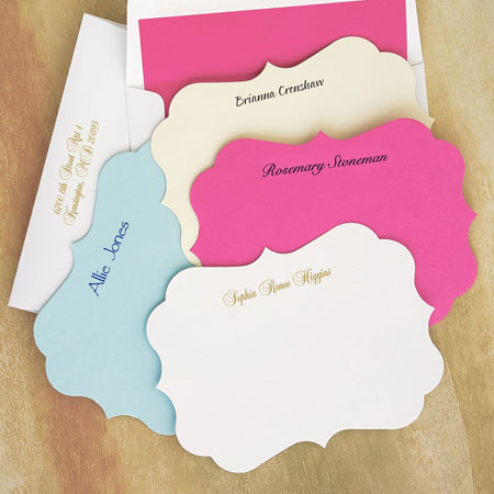 Stationery/Thank You Notes by Rytex - Medallion Correspondence Cards