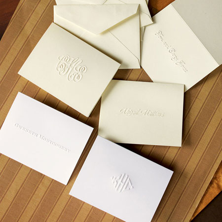 Rytex Stationery - Embossed Gift Enclosure Cards