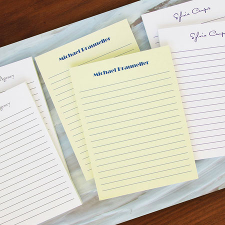Rytex Stationery - Classic Ruled Memo Notepads