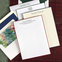 Stationery/Thank You Notes by Rytex - Hand Bordered Sheets (Traditional)