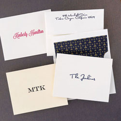 Stationery/Thank You Notes by Rytex - Classic Letterpress Foldnotes