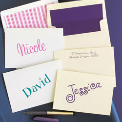 Stationery/Thank You Notes by Rytex - Sassy Folded Notes