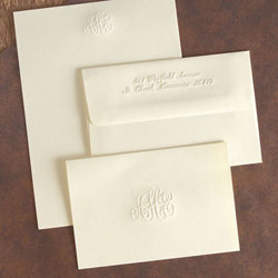 Stationery/Thank You Notes by Rytex - Monogram Ensemble
